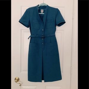 Anne Klein Career Dress - Teal
